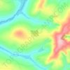 Kidahwe topographic map, elevation, terrain