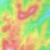 Le Gazon topographic map, elevation, terrain