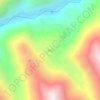 Secang topographic map, elevation, terrain