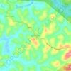 Bitherkad topographic map, elevation, terrain