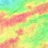 Molenbeek topographic map, elevation, terrain