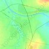 Червлёное topographic map, elevation, terrain