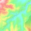 Karacaören topographic map, elevation, terrain