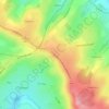 Berg Clouse topographic map, elevation, terrain