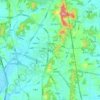 Hyangnam topographic map, elevation, terrain