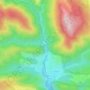 Orbaitzetako Ola topographic map, elevation, terrain