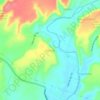 Bontoa topographic map, elevation, terrain