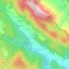 Montinho topographic map, elevation, terrain