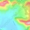 Kato Lousi topographic map, elevation, terrain