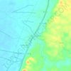 Batu Mandi topographic map, elevation, terrain