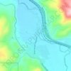 Peterson topographic map, elevation, terrain