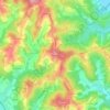 Dachenberg topographic map, elevation, terrain