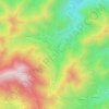 Lagoudera topographic map, elevation, terrain