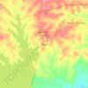 Taabo topographic map, elevation, terrain