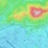 Crow's Nest topographic map, elevation, terrain