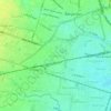 Manahan topographic map, elevation, terrain