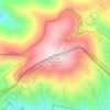 Unaka Mountain topographic map, elevation, terrain