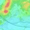 Stokkum topographic map, elevation, terrain