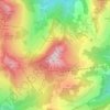 Gampenkogel topographic map, elevation, terrain
