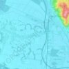 Dolnji Lakoš / Alsólakos topographic map, elevation, terrain