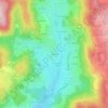 Le Roure topographic map, elevation, terrain