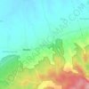 Mojorejo topographic map, elevation, terrain