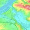 Spielberg topographic map, elevation, terrain