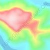 Wendo topographic map, elevation, terrain