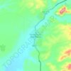Punta Colonet (Ejido México) topographic map, elevation, terrain