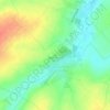 Mont Bernard topographic map, elevation, terrain