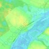 Rustow topographic map, elevation, terrain