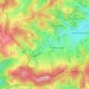 Husten topographic map, elevation, terrain