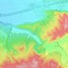 Margin topographic map, elevation, terrain