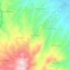 Sukanagara topographic map, elevation, terrain