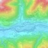 Sondrio topographic map, elevation, terrain