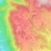 Hütten topographic map, elevation, terrain