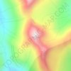 Stob Binnein topographic map, elevation, terrain