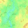 Westerakeby topographic map, elevation, terrain