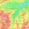 Foots Cray topographic map, elevation, terrain