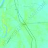 Palashi topographic map, elevation, terrain