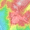 Yercaud topographic map, elevation, terrain