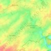 Bolder topographic map, elevation, terrain