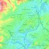 Phoenix topographic map, elevation, terrain