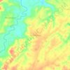 Sampatulog topographic map, elevation, terrain