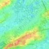 Laren topographic map, elevation, terrain