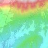 Mustanlar topographic map, elevation, terrain