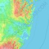 Cockatoo Island topographic map, elevation, terrain