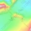 Mutthorn topographic map, elevation, terrain