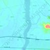 Fenhe topographic map, elevation, terrain