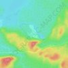 Winneway topographic map, elevation, terrain